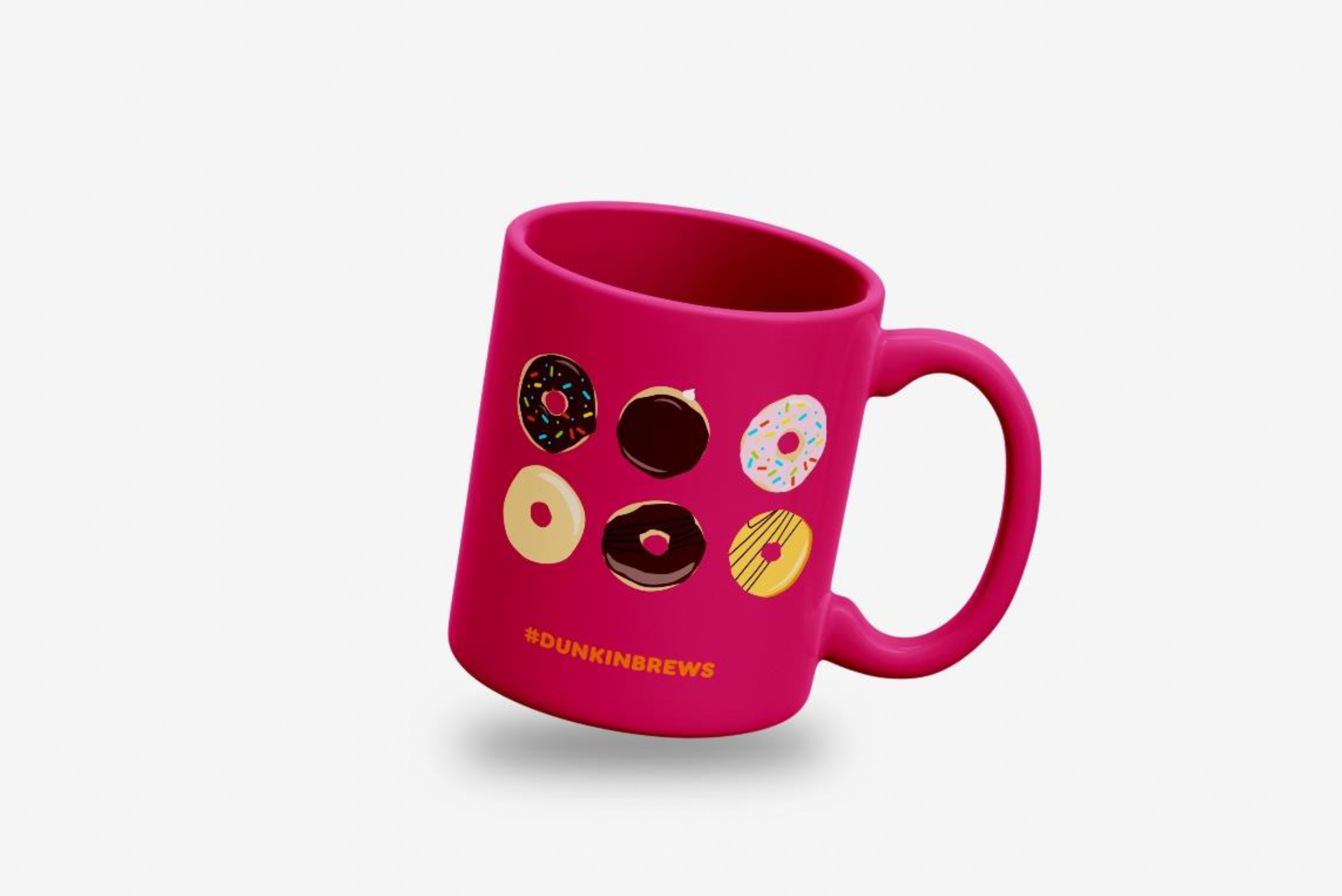 dunkin campaign branding - mug