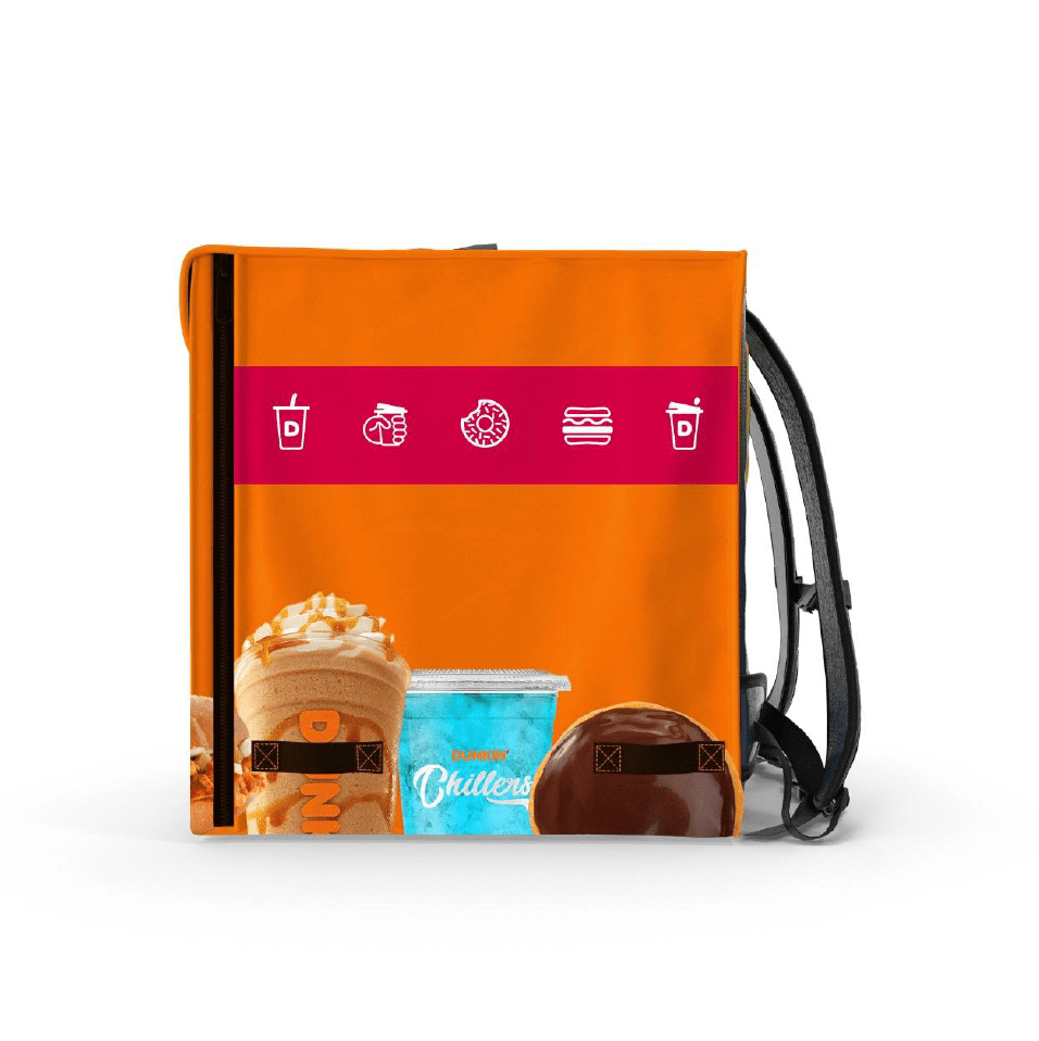 dunkin campaign branding - bag